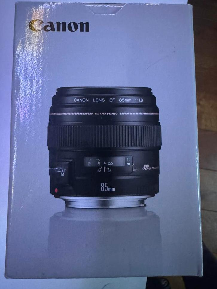 Canon EF 85mm f/1.8 USM, Audio, Tv en Foto, Foto | Lenzen en Objectieven, Telelens, Ophalen