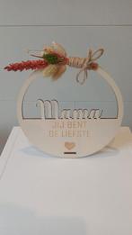 Bague en bois avec inscription à pied « Mama » neuve Dernièr, Enlèvement ou Envoi, Comme neuf