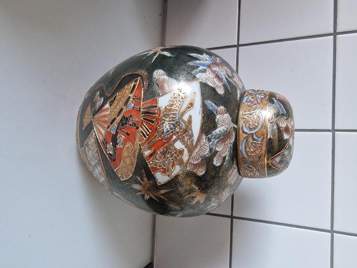 Zeer mooie gemberpot Satsuma Japan, Antiek en Kunst, Antiek | Keramiek en Aardewerk, Ophalen of Verzenden