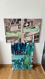 Framedecoratie op canvas EU 70/50 cm, Huis en Inrichting, Ophalen, Zo goed als nieuw