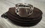 Buddha to Buddha ring zilver, Handtassen en Accessoires, Ringen, Ophalen, 17 tot 18, Zilver