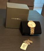 Emporio Armani, Handtassen en Accessoires, Horloges | Dames, Ophalen, Zo goed als nieuw