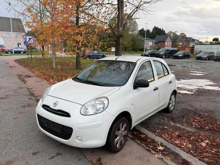 Nissan Micra 1.2iBenzine/2013/Euro5/Airco/Facelift/*2.500€, Auto's, Nissan, Bedrijf, Te koop, Micra, ABS, Benzine, Euro 5, Stadsauto