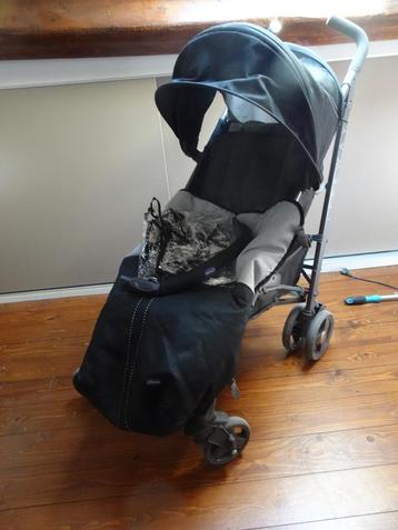 Kinderwagen Chicco liteway 3, Kinderen en Baby's, Buggy's, Ophalen, Zo goed als nieuw, Overige merken, Voetenzak