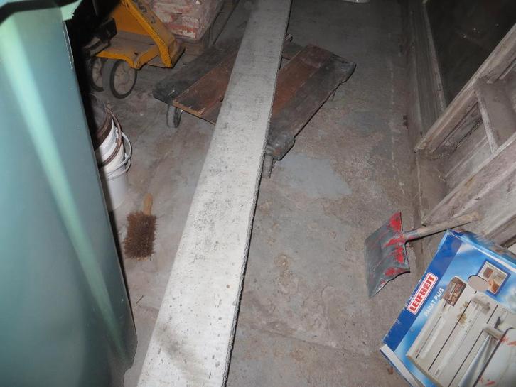betonnen latei, Doe-het-zelf en Bouw, Vloerdelen en Plavuizen, Hout, Ophalen