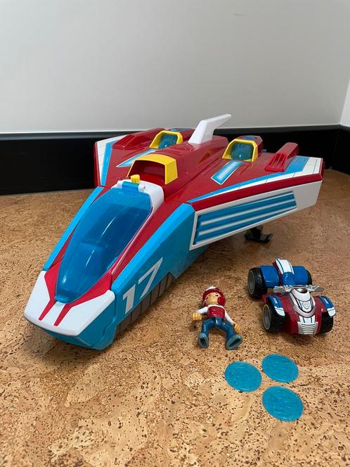 Paw Patrol - Supersonic jet + Chase met voertuig, Kinderen en Baby's, Speelgoed | Actiefiguren, Gebruikt, Ophalen