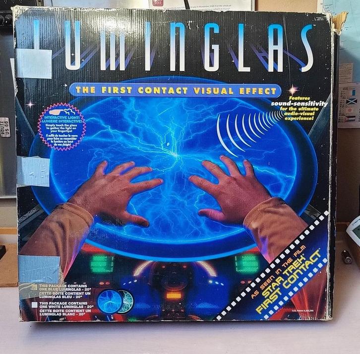 Star Trek Borg alkoof originele plasmaschijf., Verzamelen, Film en Tv, Gebruikt, Film, Gebruiksvoorwerp, Ophalen