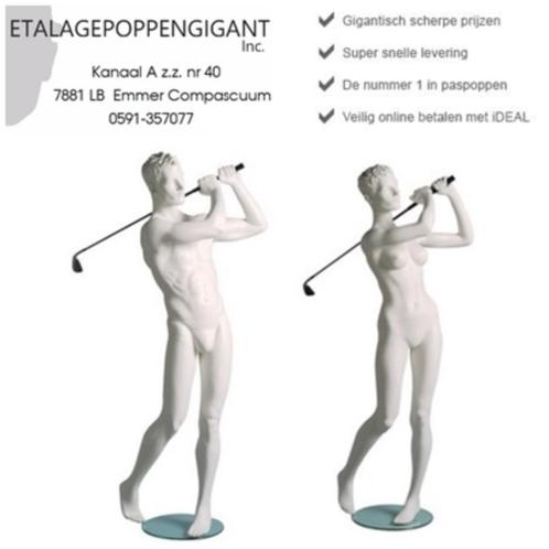 Etalagepoppen / Mannequins Nieuw in Golf Houding EPG, Sport en Fitness, Golf, Nieuw, Overige typen, Overige merken, Ophalen of Verzenden