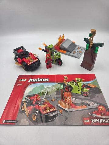 Lego Juniors Ninjago 10722 Snake Showdown beschikbaar voor biedingen
