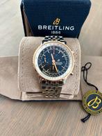 Navitimer 41” vergulde kroon goud 18”, Ophalen, Zo goed als nieuw, Goud, Breitling