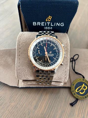 Navitimer 41” vergulde kroon goud 18” beschikbaar voor biedingen