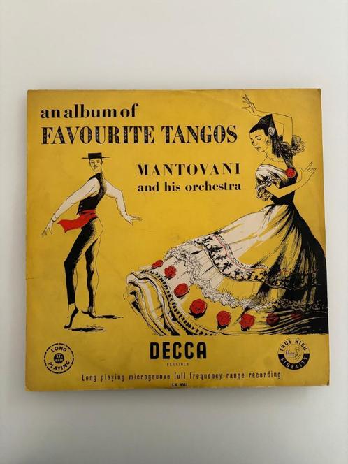 Mantovani And His Orchestra – An Album Of Favourite Tangos, Cd's en Dvd's, Vinyl | Klassiek, Zo goed als nieuw, Modernisme tot heden