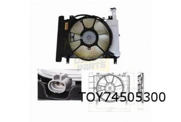 Toyota Yaris (Verso) (-2/06) ventilator (1.5) (met hoge expa