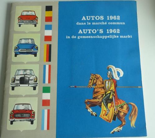 Auto's 1962 in de gemeenschappelijke markt, Livres, Livres d'images & Albums d'images, Comme neuf, Enlèvement ou Envoi