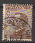 Italië 1908 nr 91, Postzegels en Munten, Postzegels | Europa | Italië, Verzenden, Gestempeld