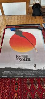 affiche de cinéma " empire du soleil " 160x120 CM, Collections, Cinéma et TV, Utilisé, Affiche ou Poster pour porte ou plus grand