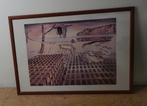 Poster met kader, Comme neuf, 75 à 100 cm, 50 à 75 cm, Enlèvement