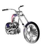 Chopper Walldecor 180 cm - motor chopper