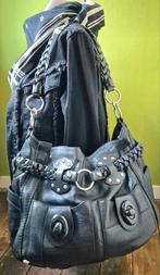 Jamin puech stoere leren schoudertas, Handtassen en Accessoires, Tassen | Damestassen, Ophalen of Verzenden, Zo goed als nieuw