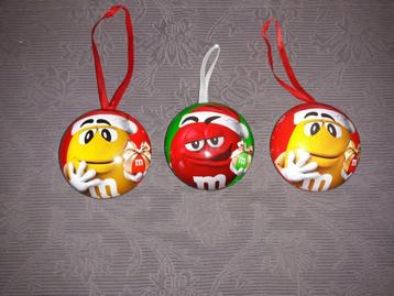 3 M&M’s kerstballen beschikbaar voor biedingen