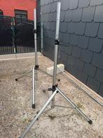 set van 2 stevige luidspreker-/lichtstatieven in aluminium, Ophalen, Zo goed als nieuw