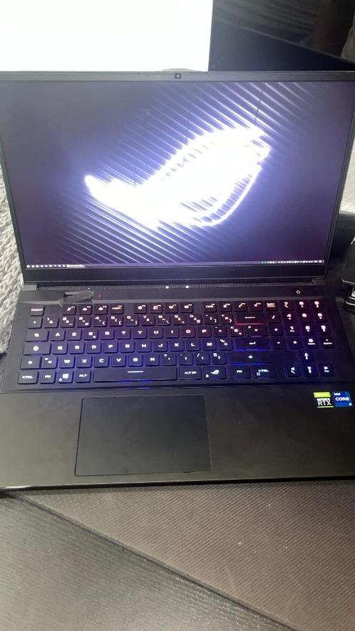 Asus rog pc portable gamer 17 pouces + sac pc offert, Computers en Software, Windows Laptops, Gebruikt, 17 inch of meer, SSD, 4 Ghz of meer