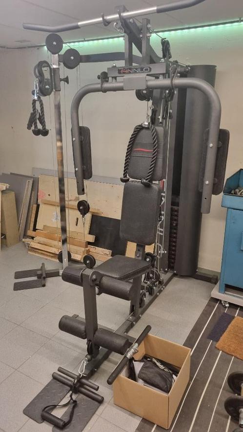 Finnlo Autark 600 + cable tower fitnesstoestel, Sport en Fitness, Fitnessapparatuur, Zo goed als nieuw, Krachtstation, Armen, Benen