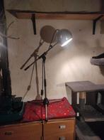 Zelfgemaakte vintage staande lamp, Huis en Inrichting, Lampen | Vloerlampen, Ophalen, Gebruikt, Metaal