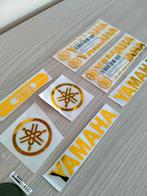 Yamaha Gold chrome emblemen en stickers, Motoren, Ophalen of Verzenden