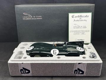 JAGUAR Type D Le Mans Big Scale 1/12 AUTO ART Neuve + Boite beschikbaar voor biedingen