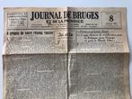 “Le Journal De Bruges” 8 augustus1951, Ophalen of Verzenden, 1940 tot 1960, Krant