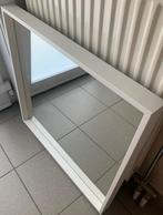 IKEA witte spiegel vierkant NISSEDAL, Ophalen, Vierkant, Zo goed als nieuw, Minder dan 100 cm