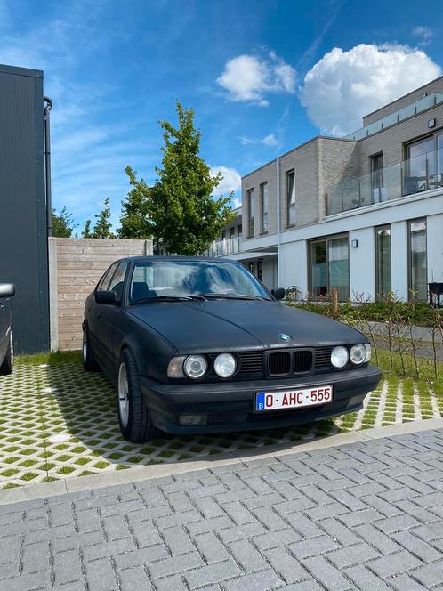 Bmw E34 525i Oldtimer M50, Auto's, BMW, Particulier, 5 Reeks, ABS, Bluetooth, Boordcomputer, Centrale vergrendeling, Climate control