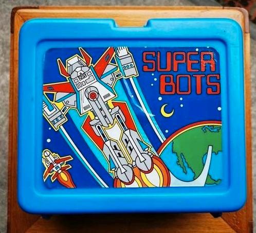 Article de collection Super Bots, ancienne boîte à lunch, Antiquités & Art, Antiquités | Jouets, Enlèvement ou Envoi