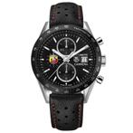 cherche montre tag heuer carrera abarth, Handtassen en Accessoires, Ophalen of Verzenden, Staal, Leer, TAG Heuer