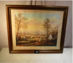 Mooie Houten Fotolijst - 69x59 / 60x50, Ophalen of Verzenden, Zo goed als nieuw