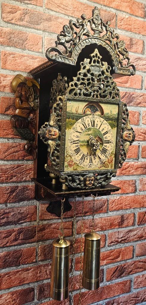 Horloge Warmink Chairs, Antiquités & Art, Antiquités | Horloges, Enlèvement ou Envoi