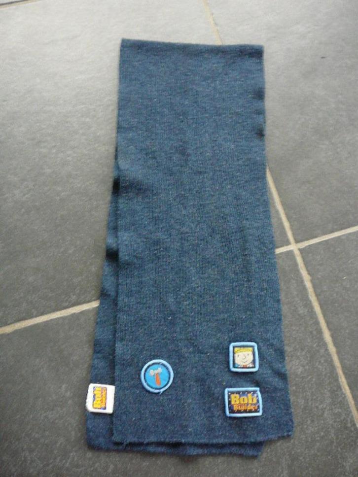 blauwe sjaal van Bob de Bouwer, Kinderen en Baby's, Kinderkleding | Mutsen, Sjaals en Handschoenen, Gebruikt, Sjaal, Jongen, 104 of kleiner