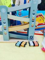 Rollerbaan met 4 auto'tjes van little dutch., Ophalen, Zo goed als nieuw