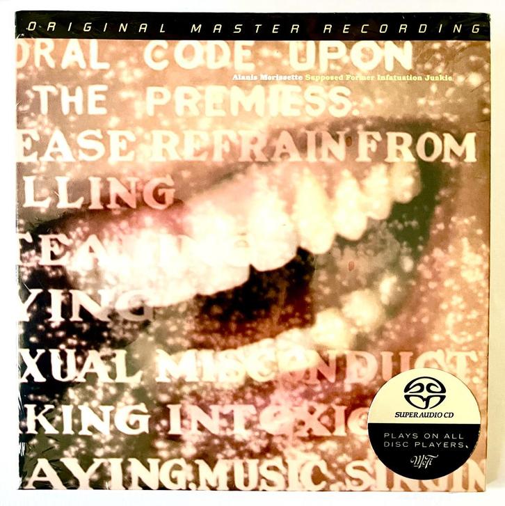 SACD Alanis Morissette Supposed Former InfatuationJunkie NEW, CD & DVD, CD | Rock, Neuf, dans son emballage, Enlèvement ou Envoi