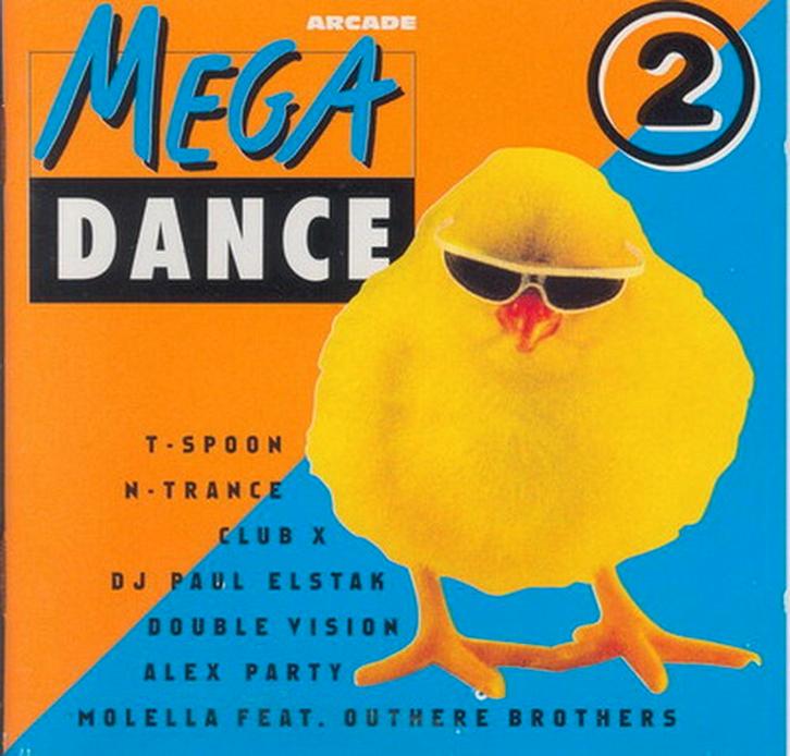 CD * MEGA DANCE - Vol. 2, Cd's en Dvd's, Cd's | Dance en House, Gebruikt, Dance Populair, Ophalen of Verzenden