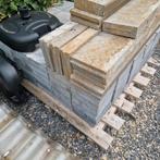 Klinkers 20 x20 en border steen GRATIS, Tuin en Terras, Ophalen, Zo goed als nieuw