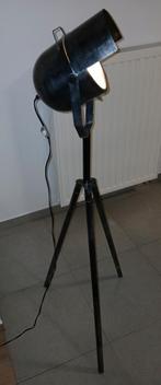 Vloerlamp en tafellamp industriële look, Huis en Inrichting, Lampen | Vloerlampen, Ophalen, Zo goed als nieuw, Metaal, Industrieel