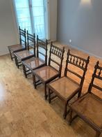 6 stoelen riet (1tje met schade krijg je gratis), Antiek en Kunst, Antiek | Meubels | Stoelen en Sofa's, Ophalen of Verzenden