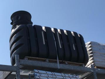 Regenwaterput monoblok 3500 liter hoge schacht beschikbaar voor biedingen