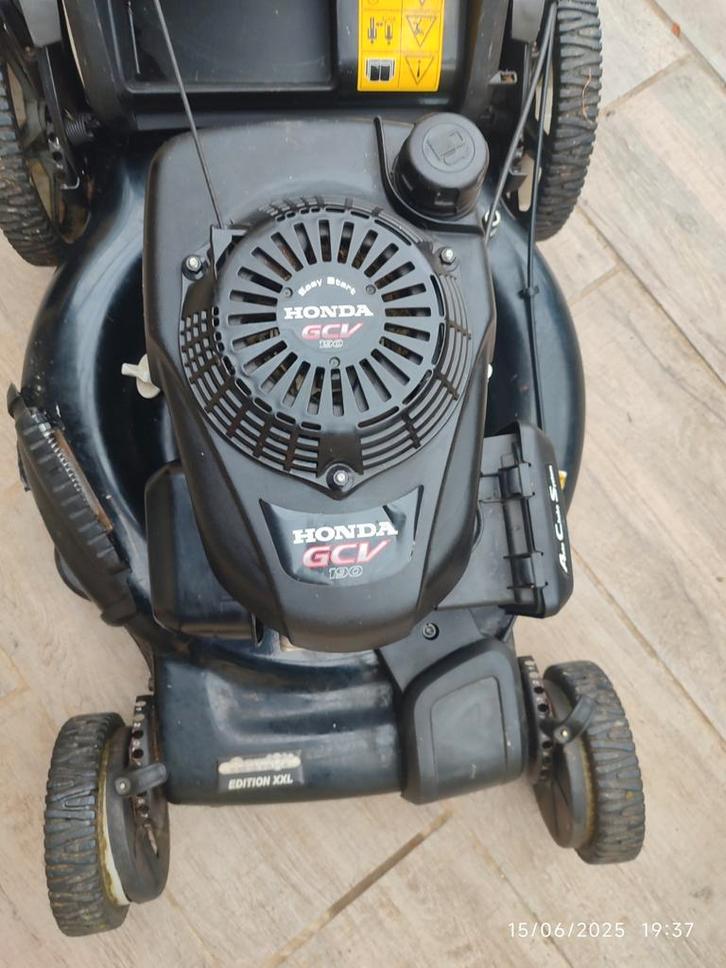 Tondeuse honda, Tuin en Terras, Grasmaaiers, Gebruikt, Benzine-grasmaaier, 50 cm of meer, Cirkelmaaier, Mulchfunctie, Opvangzak