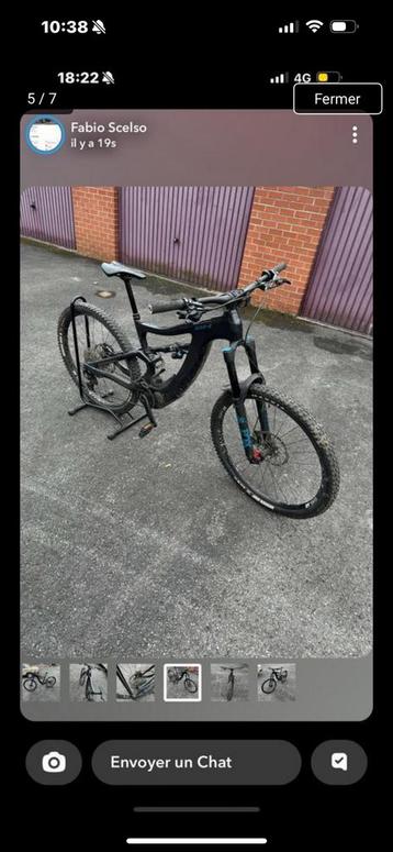 VTT électrique, marque BH full carbone taille L  beschikbaar voor biedingen