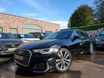 Audi A6 Avant S-Line,2.0TDi/40TDi/204pk/S-Tronic,FULL OPTION, Auto's, 4 cilinders, Zwart, Leder, Bedrijf