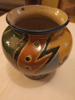 Steengoed pot (vaas) hoogte 16 cm opening diameter 10, Antiek en Kunst, Ophalen of Verzenden