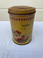 Blikken doos suiker sucre appelgelei siroop, Ophalen of Verzenden, Gebruikt, Overige